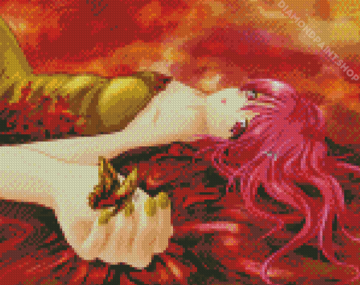 Lucy Elfen Lied Art Diamond Paintings