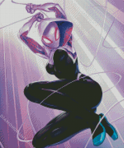 Spider Gwen Cartoon Diamond Paintings