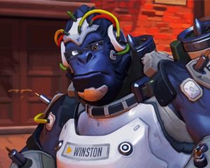 Winston Overwatch Diamond Paintings