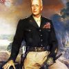 George Patton Portrait Diamond Paintings