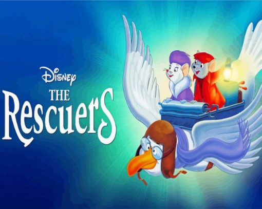 The Rescuers Movie Poster Diamond Paintings