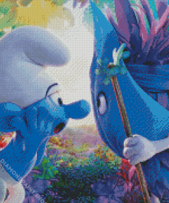 The Smurfs Animation Diamond By Paintings