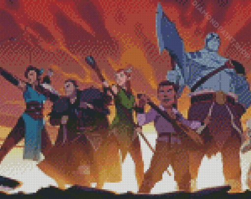 The Legend Of Vox Machina Diamond Paintings