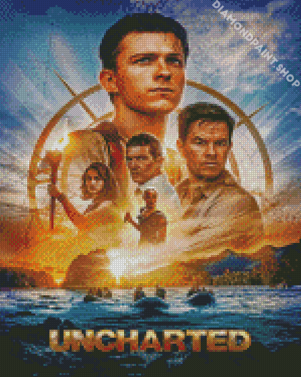Uncharted Poster Diamond Paintings