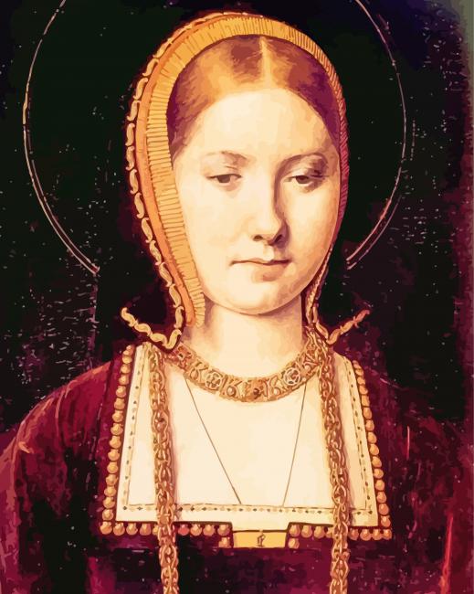 Vintage Catherine Of Aragon Diamond Paintings