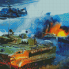 War Thunder Tanks Diamond Paintings