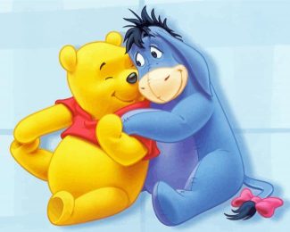Winnie The Pooh Cartoon Diamond Paintings