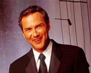 Young Norm Macdonald Diamond Paintings