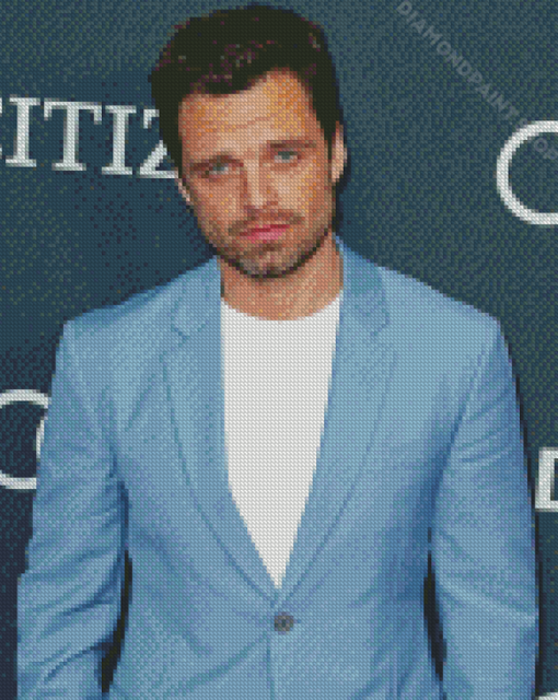 Sebastian Stan Actor Diamond Paintings