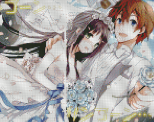 Anime Wedding Cartoon Diamond Paintings