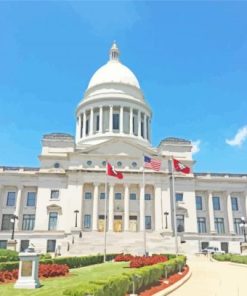 Arkansas State Capitol Building Diamond Paintings