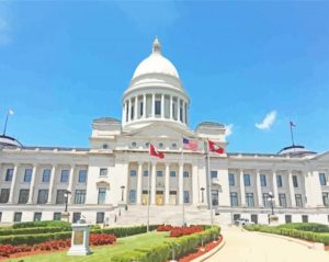 Arkansas State Capitol Building Diamond Paintings