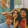 Austin And Ally Characters Diamond Paintings