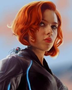 Black Widow Character Diamond Paintings