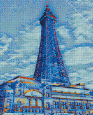 Blackpool Tower Art Diamond Paintings