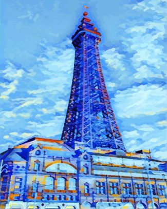 Blackpool Tower Art Diamond Paintings