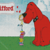 Clifford Red Puppy Diamond Paintings