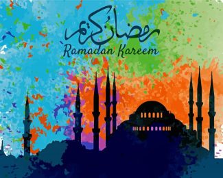Colorful Ramadan Kareem Diamond Paintings