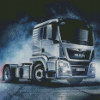 Cool Man Truck Diamond Paintings