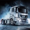 Cool Man Truck Diamond Paintings