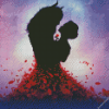 Disney Beauty Silhouette Diamond Paintings