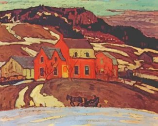Early Spring Quebec Ay Jackson Diamond Paintings