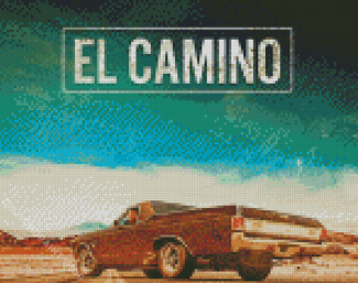 Illustration El Camino Diamond Paintings