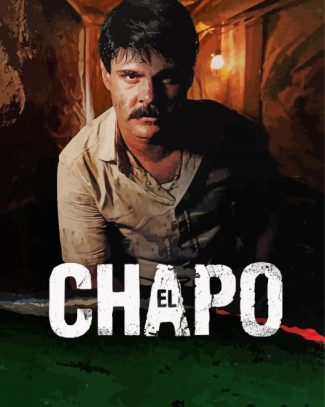 El Chapo Poster Diamond Paintings