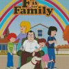 F Is for Family Poster Diamond Paintings