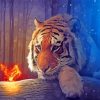 Fairy Butterfly And Tiger Diamond Paintings