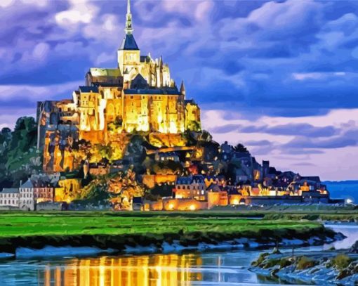 Mont Saint Michel Diamond Paintings