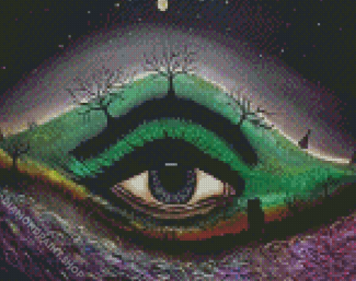 Gaia Eye Art Diamond Paintings