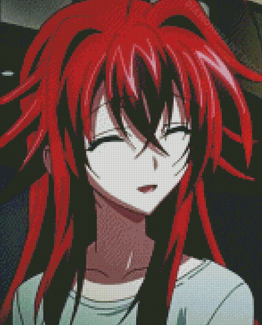 Rias Gremory Anime Diamond Paintings