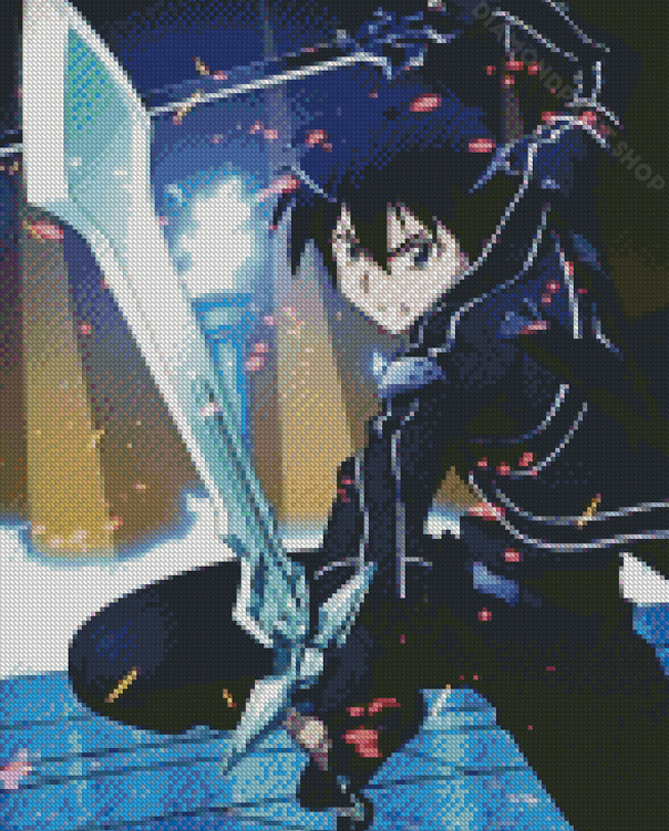 Sword Art Online Anime Characters Diamond Painting 