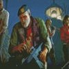 Left 4 Dead Game Characters Diamond Paintings