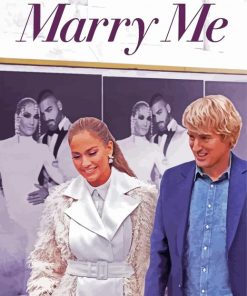 Marry Me Movie Diamond Paintings