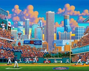Minnesota Twins Match Diamond Paintings