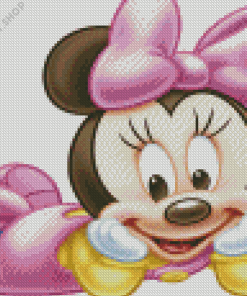 Adorable Minnie Mouse Diamond Paintings