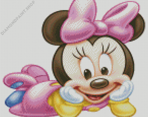 Adorable Minnie Mouse Diamond Paintings