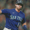 Mitch Haniger Seattle Mariners Diamond Painting