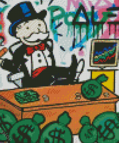 Monopoly Art Diamond Paintings