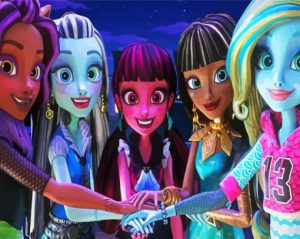 Monster High Cartoon Diamond Paintings