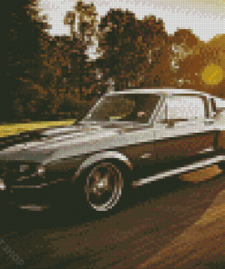 Mustang Eleanor Car Diamond Paintings