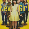 New Girl American Sitcom Poster Diamond Paintings