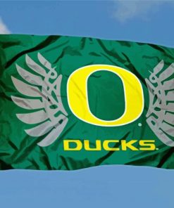 Oregon Ducks Flag Diamond Paintings