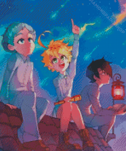 Promised Neverland Anime Diamond Paintings