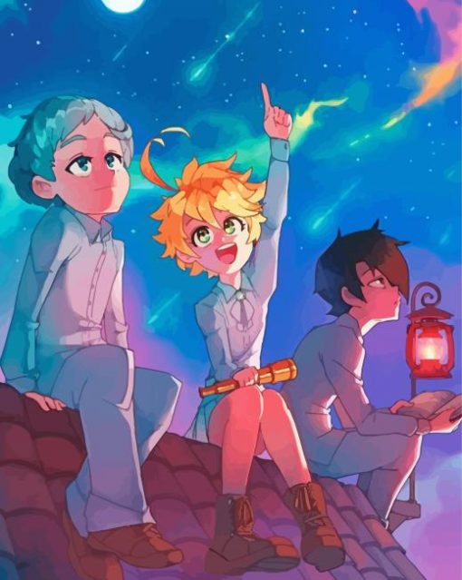 Promised Neverland Anime Diamond Paintings