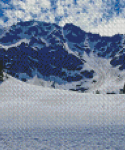 Snowy Olympic Mountains Diamond Paintings