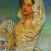 Spanish Lady Diamond Paintings
