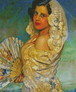 Spanish Lady Diamond Paintings